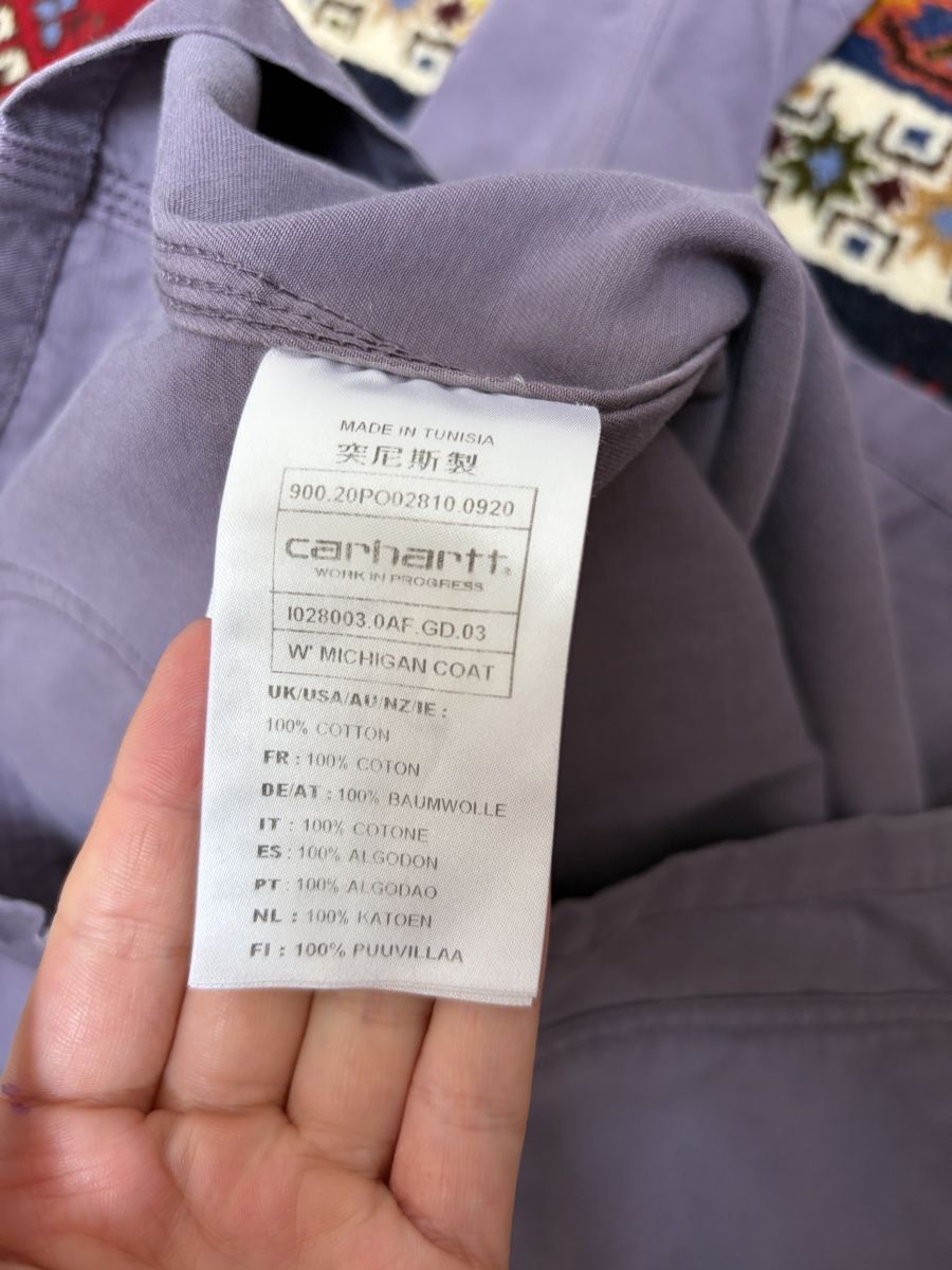 Carhartt Giacche: Jacke Lila Carhartt WIP S – Usato da Wauwil venduto da parttimehippie 3