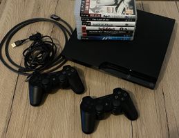SONY PLAYSTATION 3 SLIM mit SPIELE