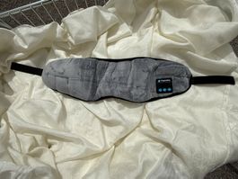 Schlafmaske im Flugzeugstil mit Bluetooth Musik und Anrufe