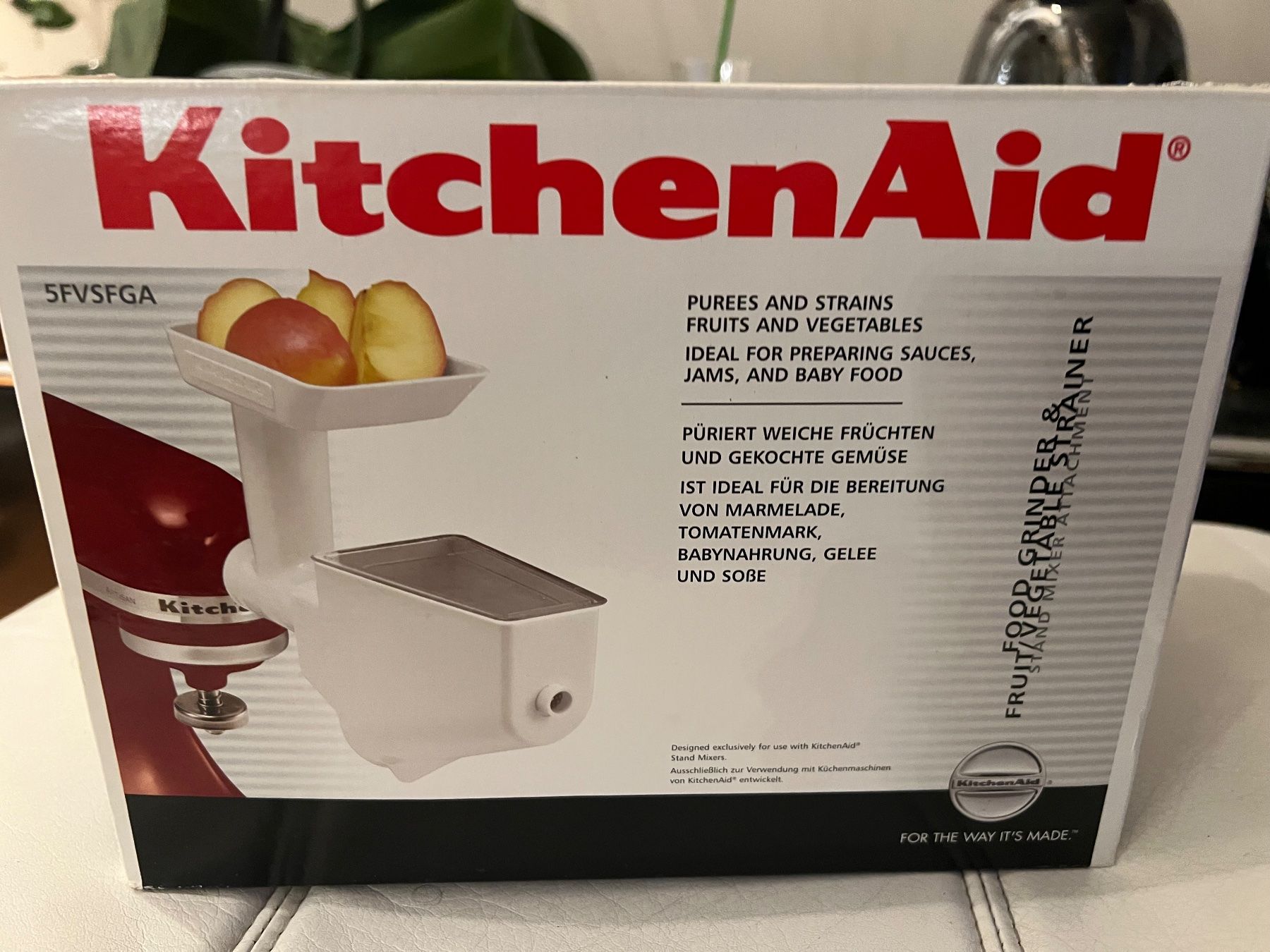 Kitchenaid Elettrodomestici da cucina: KitchenAid Fleischwolf Pürieraufsatz – Usato da Jona venduto da Sariksa