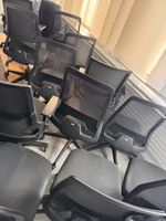 Bürostuhl schwarz mit Netzrückenlehne 15 Stk.