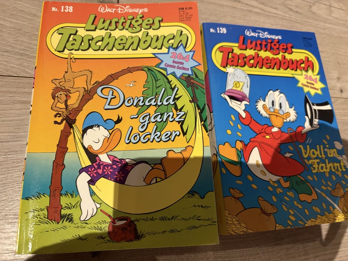 BD: Lustiges Taschenbuch 2 stück – D'occasion à Herzogenbuchsee par warrior77 4