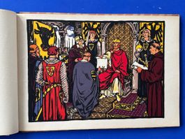 Unsere Geschichte. 16 Litho Tafeln von J. Courvoisier 1920