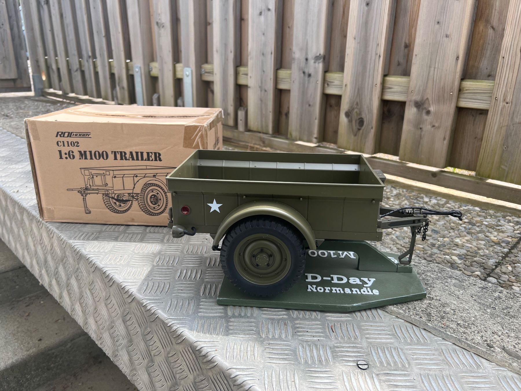 RC Modellbau: Williys M100 Crawler Trailer – Gebraucht aus Zuchwil von