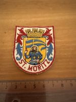 Aufnäher St. Moritz Wappen Embleme Abzeichen Neu