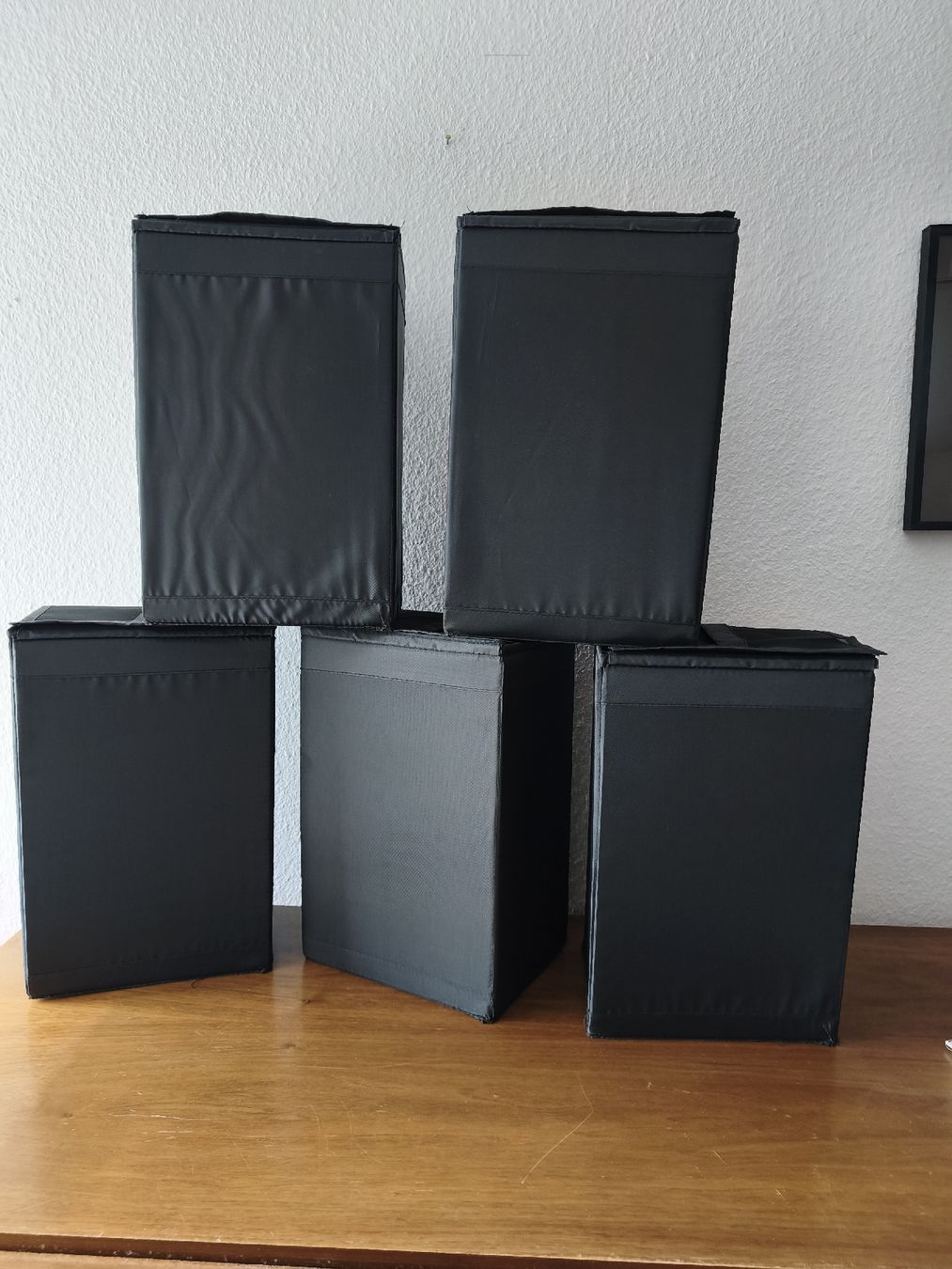 Behälter & Ähnliches: Schwarze Aufbewahrungsboxen mit Deckel – Gebraucht aus Binningen von ire_7t9y 2