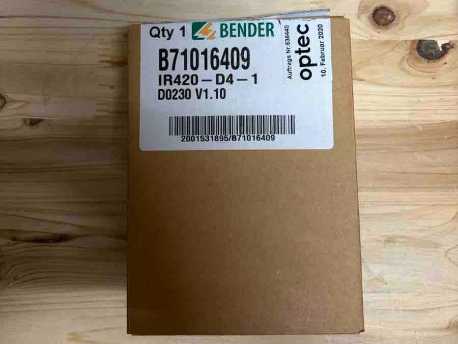 Messen: Bender ISOMETER IR420-D4-1 Isolationswächter OVP – Gebraucht aus Hellbühl von Simpsens