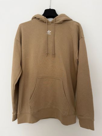 Adidas Hoodie beige mit Kapuze