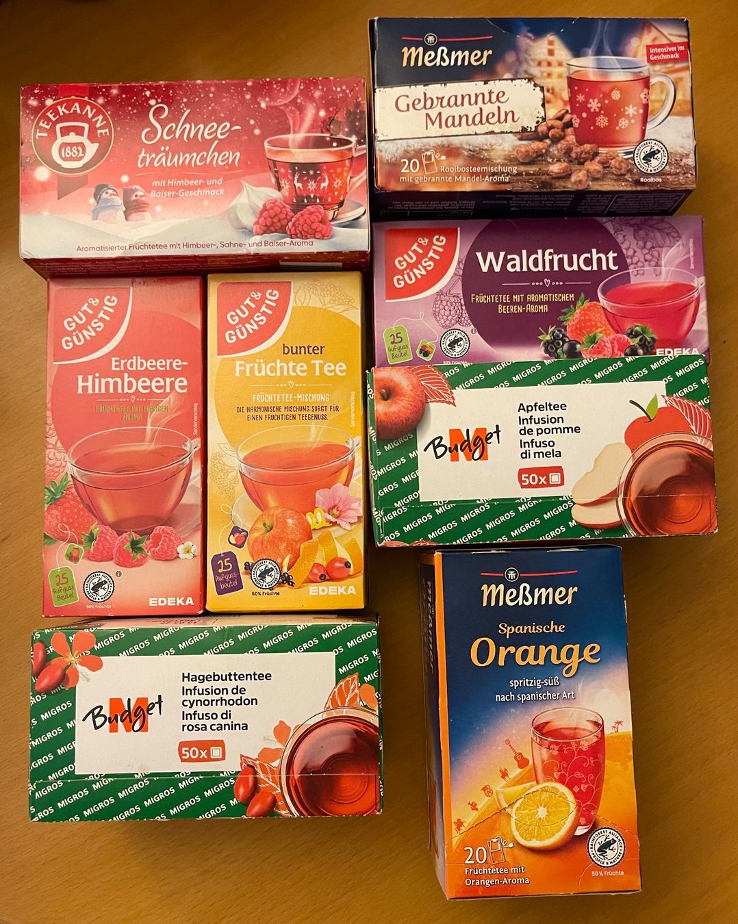 Aliments & Spécialités: 8 Packungen Tee verschiedene Sorten – Neuf avec emballage d'origine à Basel par Seifehuesli 1