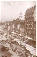 CHAUX - de - FONDS, place du marché