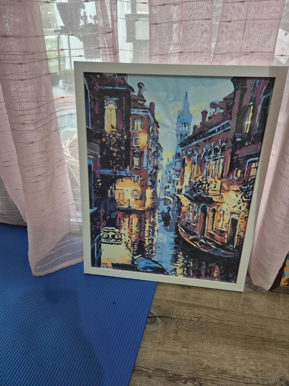 Dipinti: Das Bild Venedig selber gemalt, Acryl – Nuovo (secondo la descrizione) da Wettingen venduto da mas_8829 1
