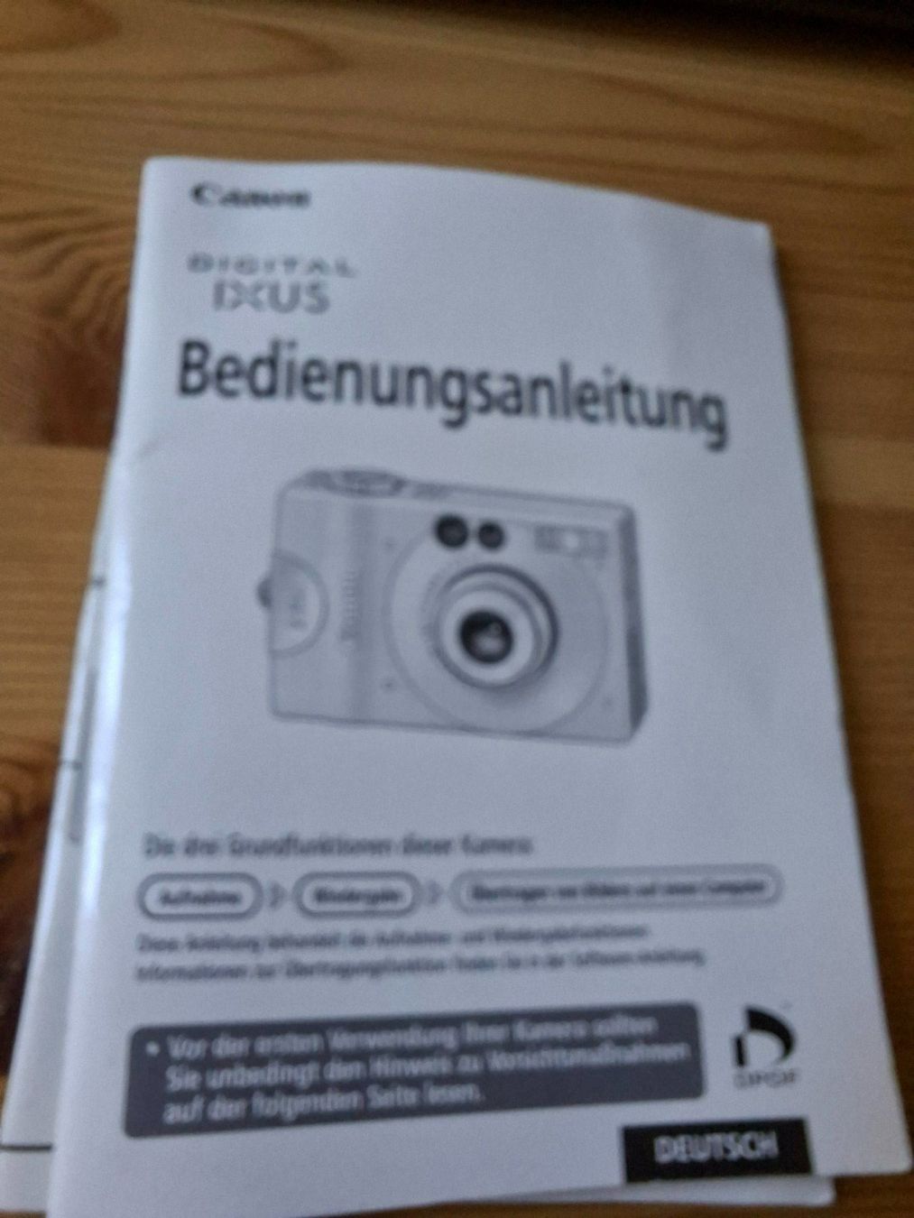 Canon Fotocamera: Digitalkamera Canon IXUS PC 1001 – Usato da Glarus venduto da Walther06 4