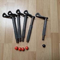 Eisschrauben Black Diamond Set 5 Stk mit Kappen