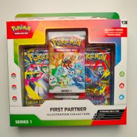 Pokemon First Partner Illustration Collection Sealed Neu OVP