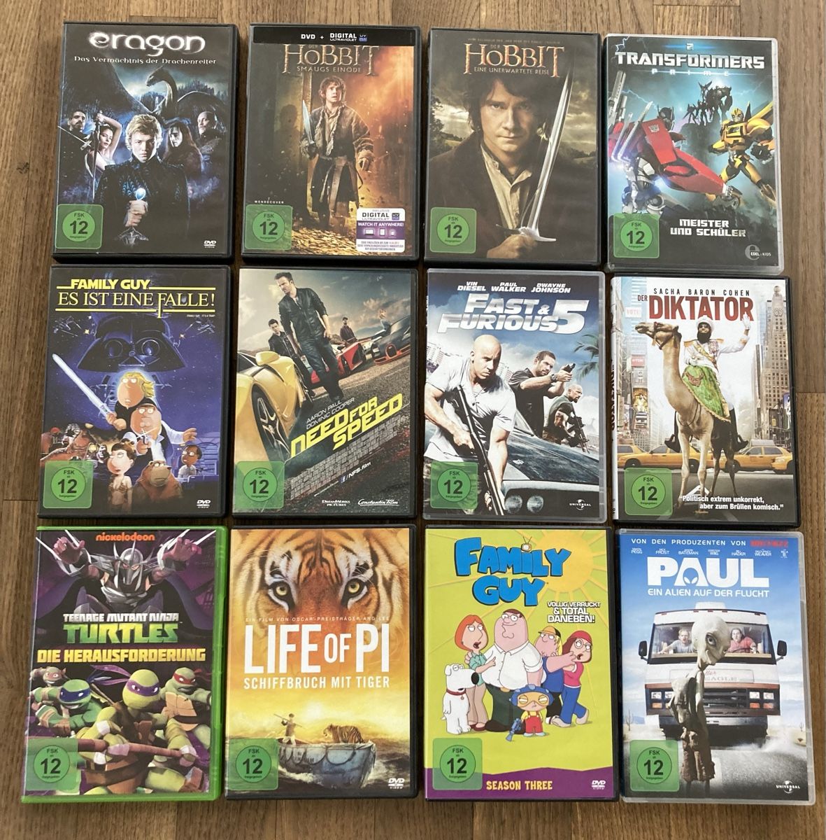 Tutti i DVDs: DVD 12 Stück – Usato da Roggwil BE venduto da Maui2000