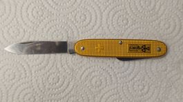 Couteau Victorinox alox  jaune, deux lames