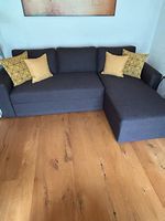 Ecksofa mit Bettfunktion und Stauraum