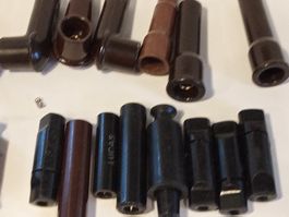 Lot Zündkerzenstecker Bakelit NOS Oldtimer