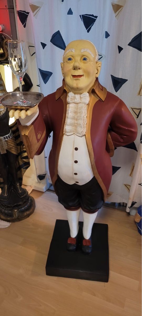 Statuette: Vintage Butler – Usato da Basel venduto da m_schwarz