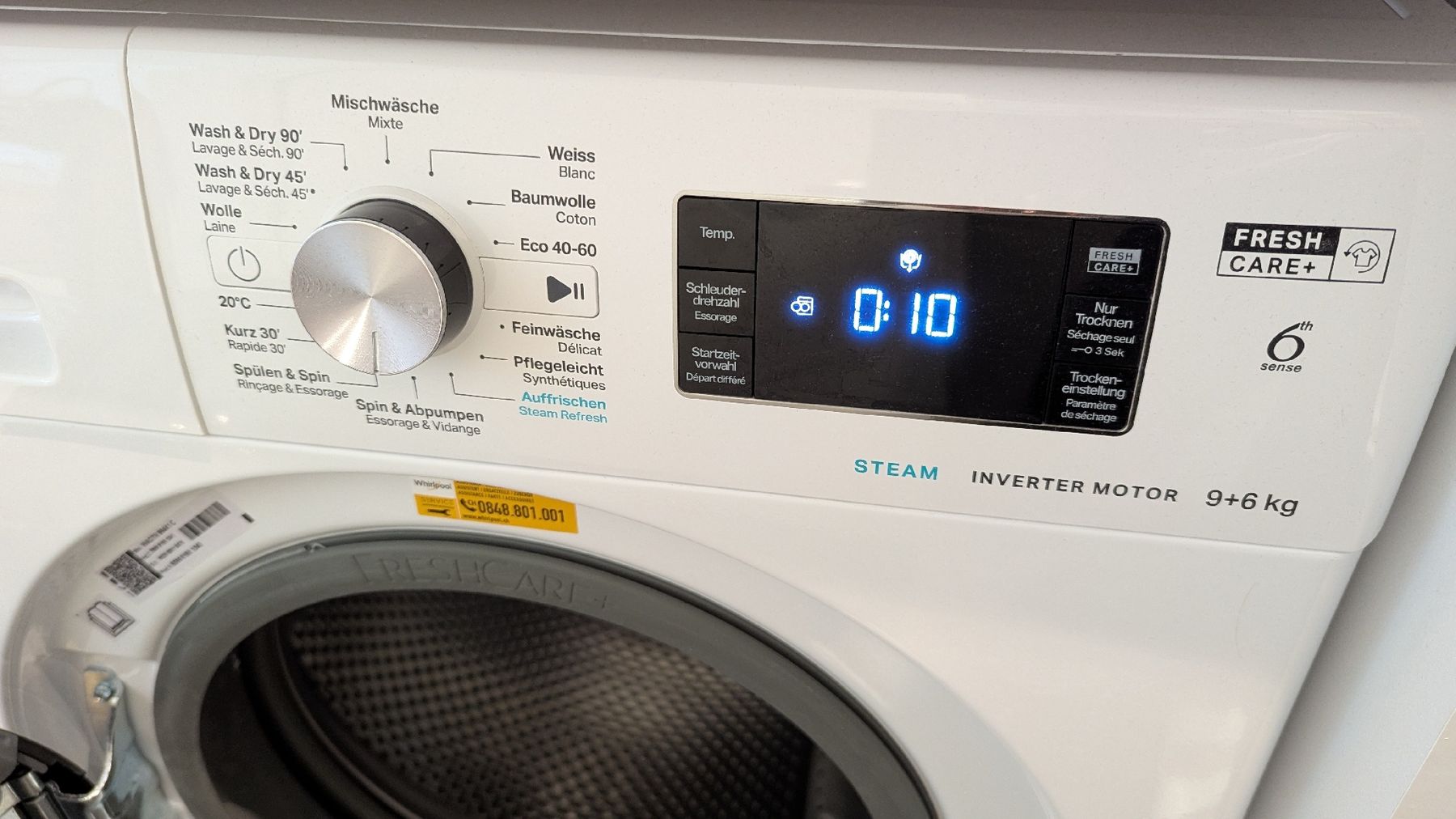 Whirlpool Machines à laver: Whirlpool mois de 1 an – D'occasion à La Tour-de-Peilz par ema_7h8z