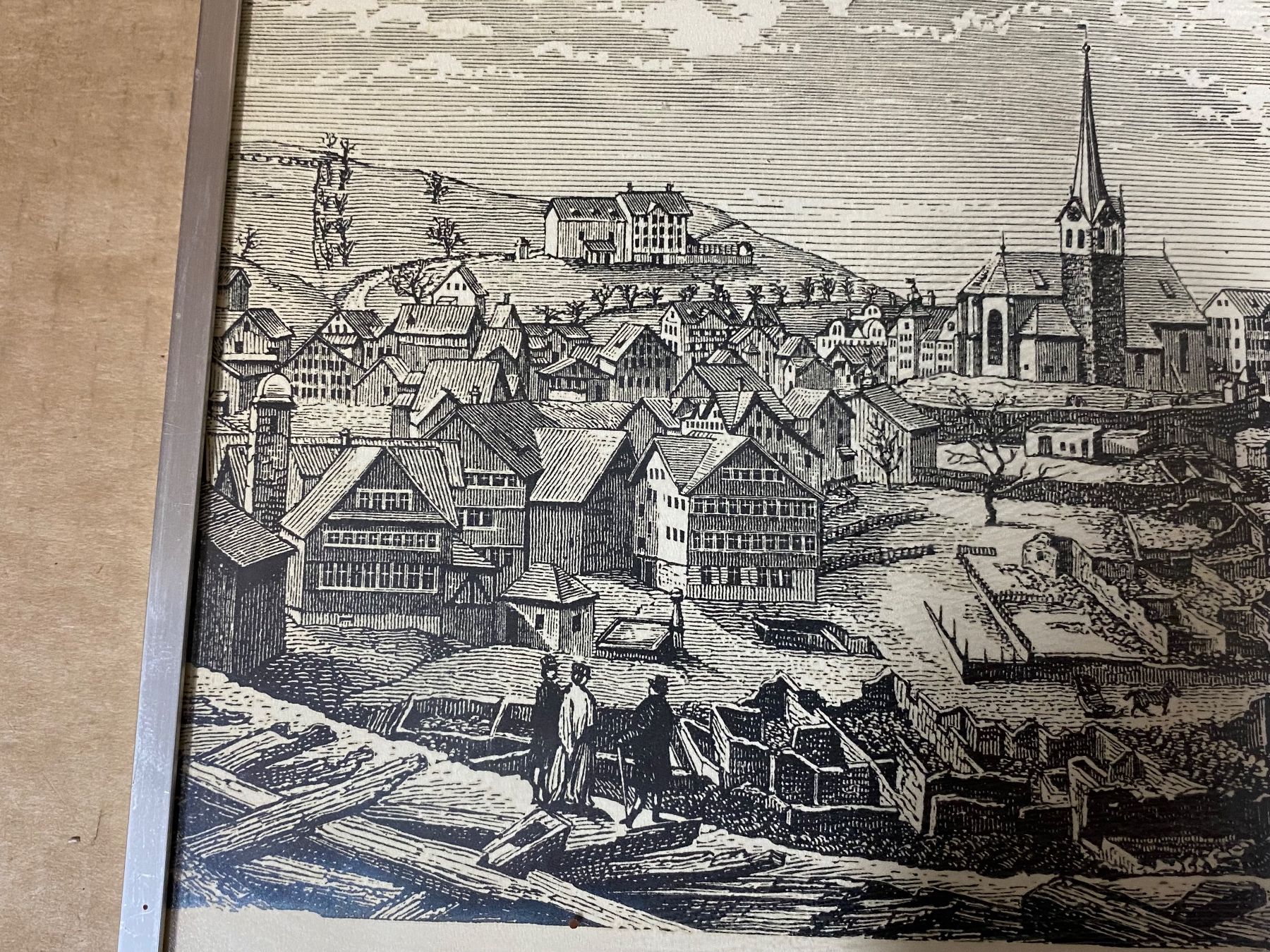 Foto & Immagini: Kunstdruck Brandstätte in Herisau – Usato da Eschlikon TG venduto da ArtRec 4