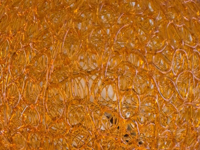 Lampade: Lampe de table orange sphérique lucite plexiglas – Usato da Fully venduto da tameab 3