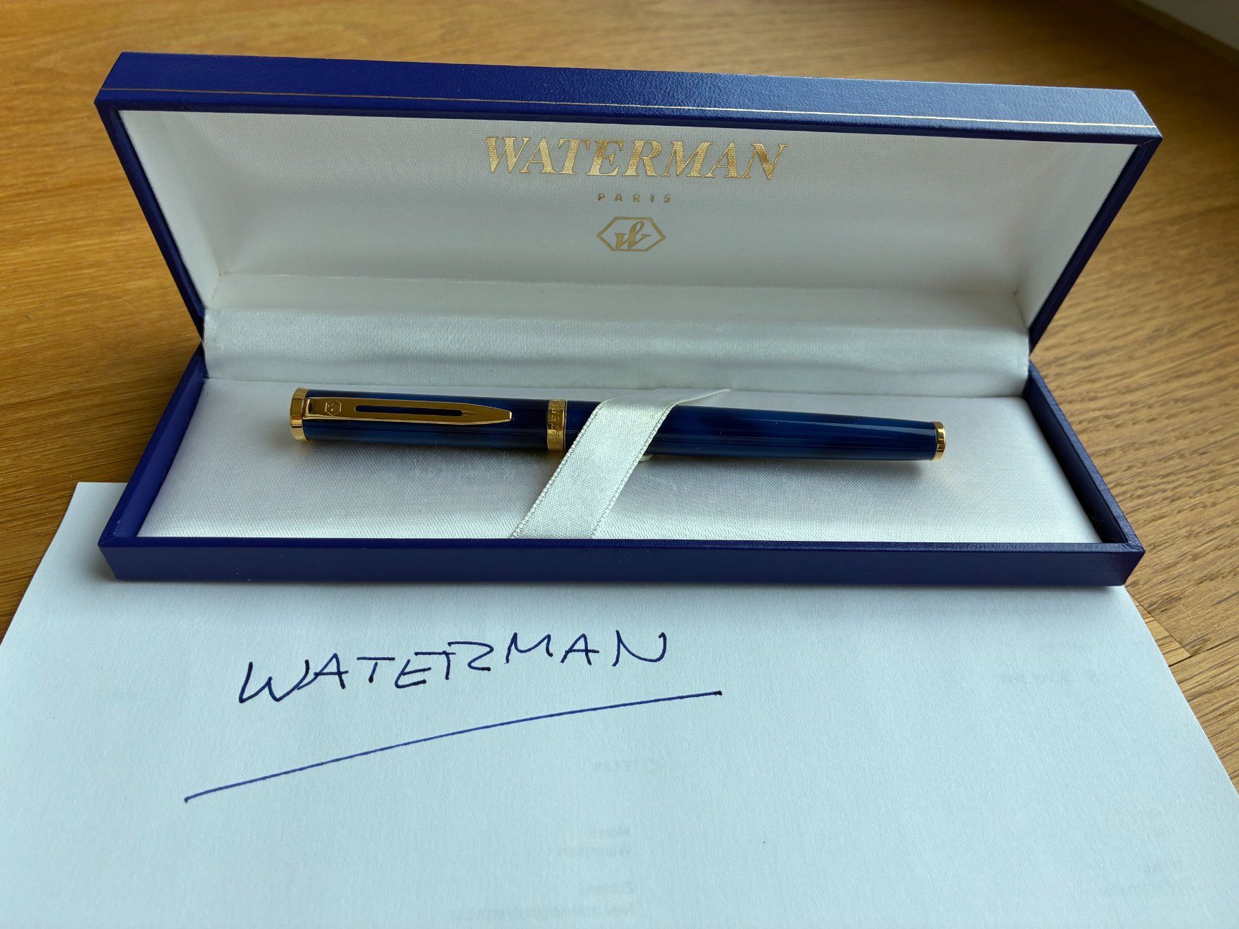 Waterman Sonstiges Schreiben & Zeichnen: Waterman Füllfederhalter Blau – Gebraucht aus Vitznau von agent62 3