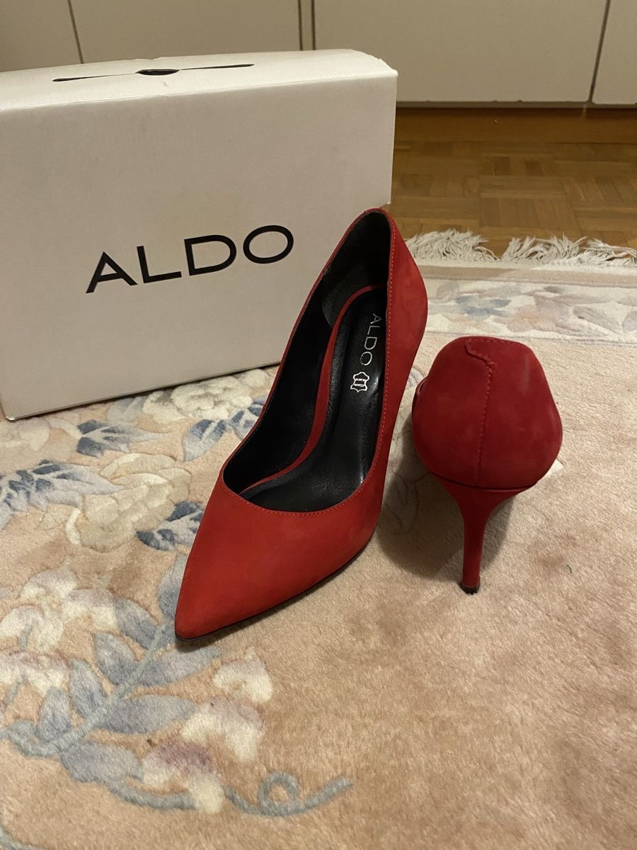 Aldo Scarpe da donna: Aldo chaussures - rouge – Nuovo e nell'imballaggio originale da Carouge GE venduto da Patounette 1