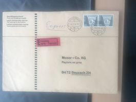 Schweiz C5 Expressbrief 1982 nach Seuzach 1.7 Kunsthandwerk