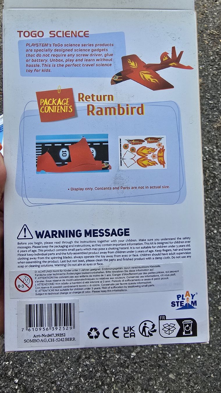 Spiele: TOGO SCIENCE Return Ram Bird 9× – Neu und originalverpackt aus Dussnang von Priska2285 3