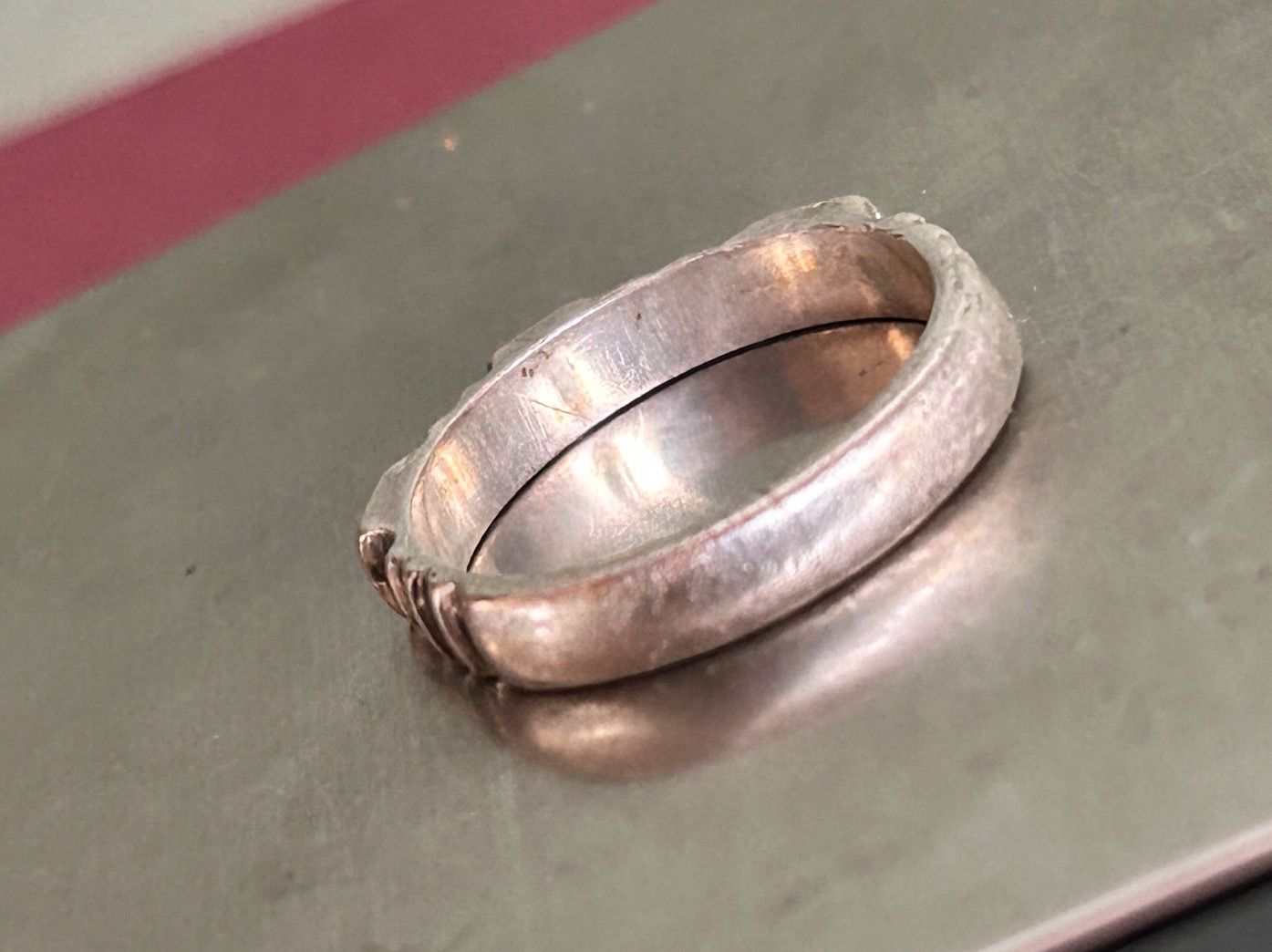 Bagues: Silberring goldene Elemente – D'occasion à Laufen par Bellavitaboom 1