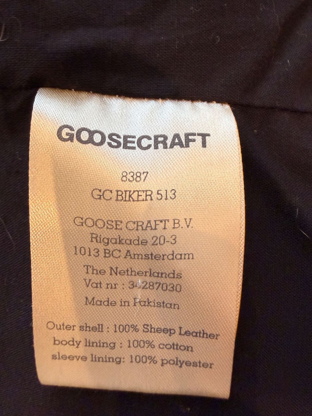 Giacche: Real leather jacket Goosecraft – Nuovo (secondo la descrizione) da Pully venduto da sil_m9nm 4
