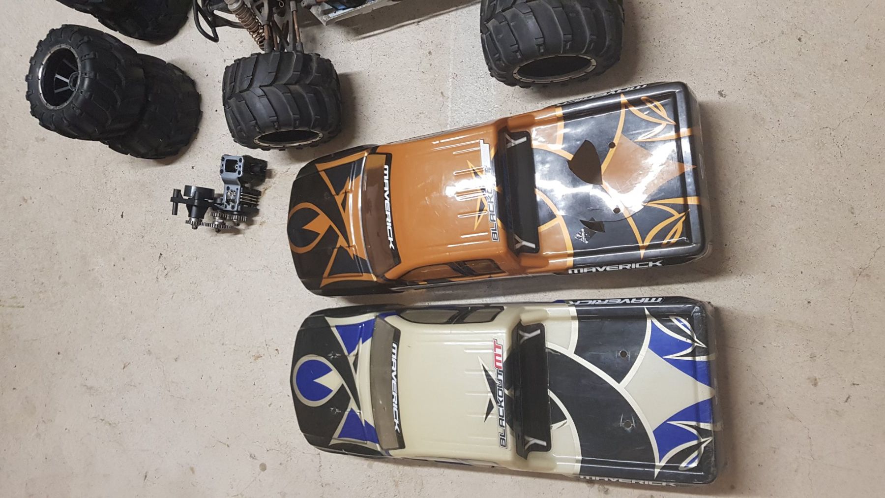 HPI Modellismo RC: Maverick Blackout MT mit Ersatzteile – Usato da Bassersdorf venduto da mrgreen145 7