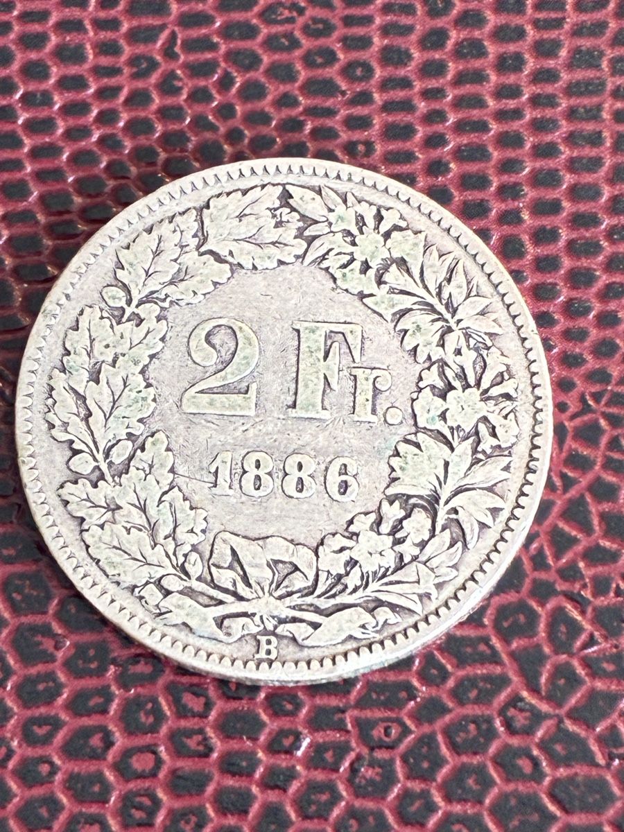 Tutti le monete: 2 Franken 1886 – Usato da Cham venduto da Dst82