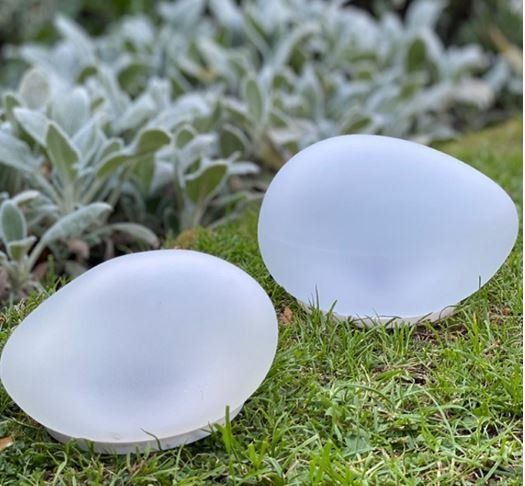 Tutte le decorazioni: LED Solar Outdoor Stein weiss 17 cm – Nuovo e nell'imballaggio originale da Oensingen venduto da Liquidations-Shop 1