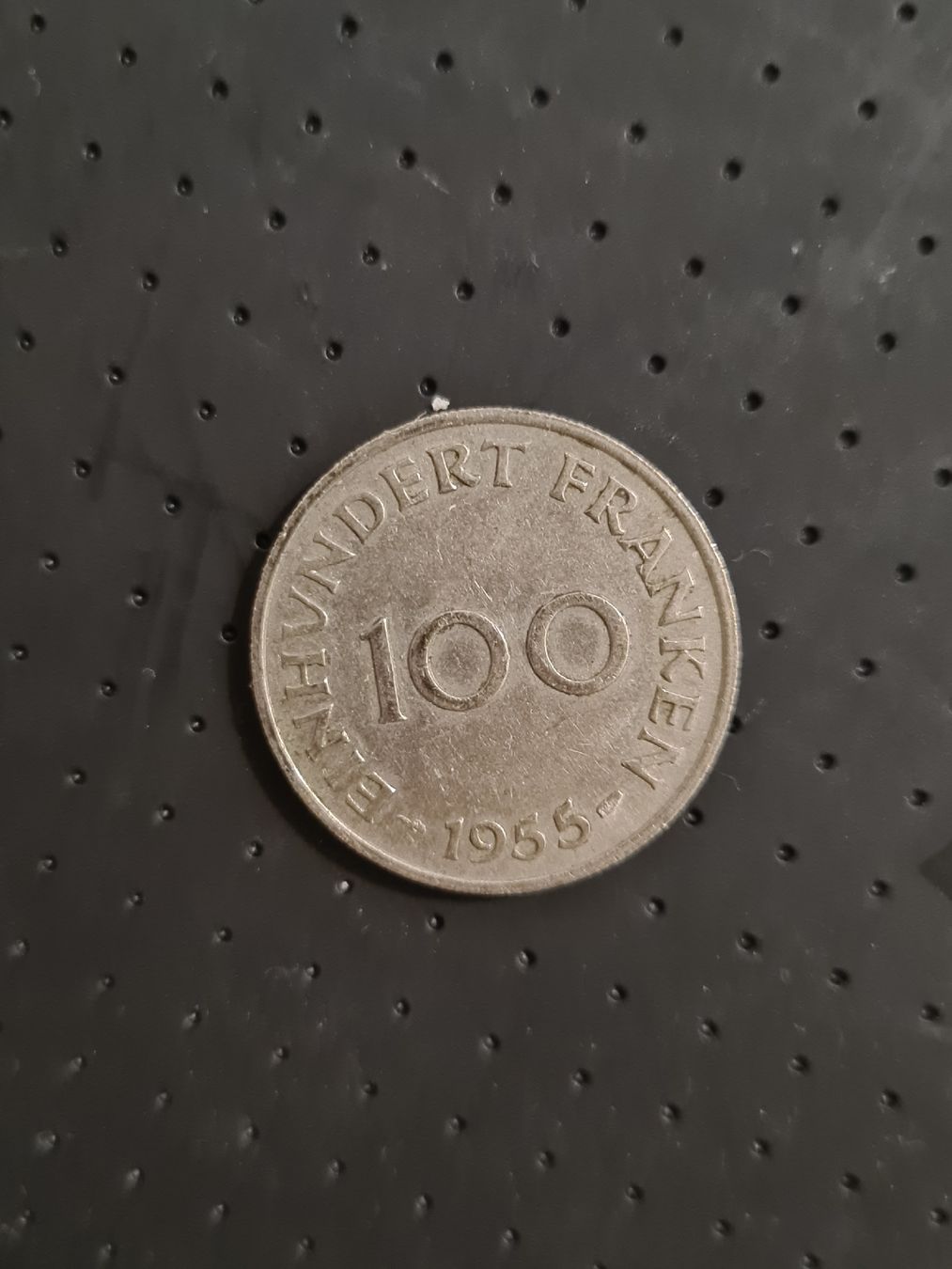 Tutti le monete: Saarland 100 Franken 1955 – Usato da Allschwil venduto da phi_65my