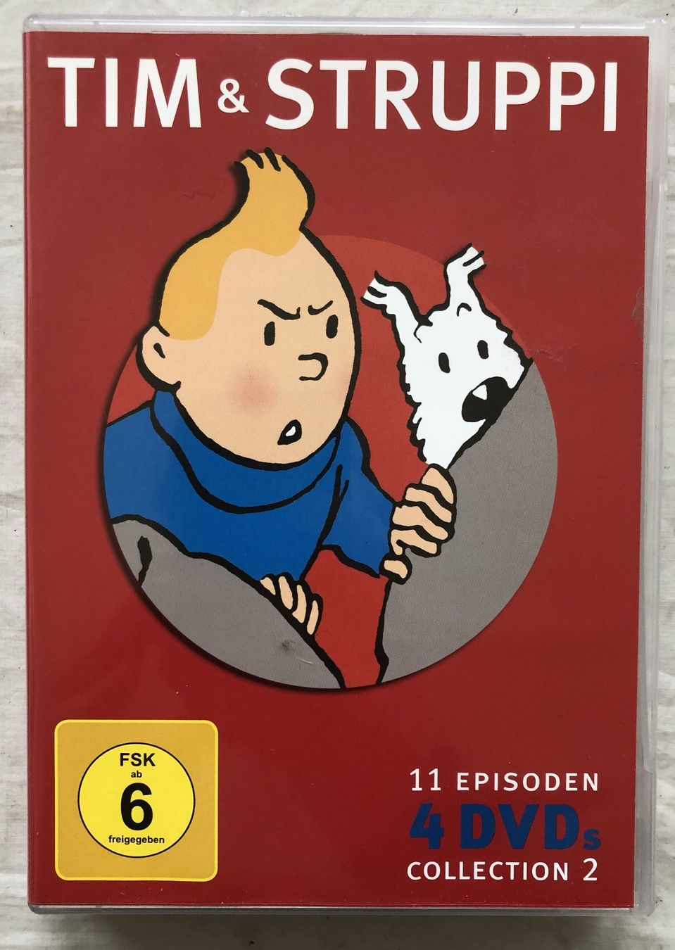 Tutti i DVDs: Tim & Struppi - Collection 2 [4 DVDs] – Usato da Schaffhausen venduto da durruti