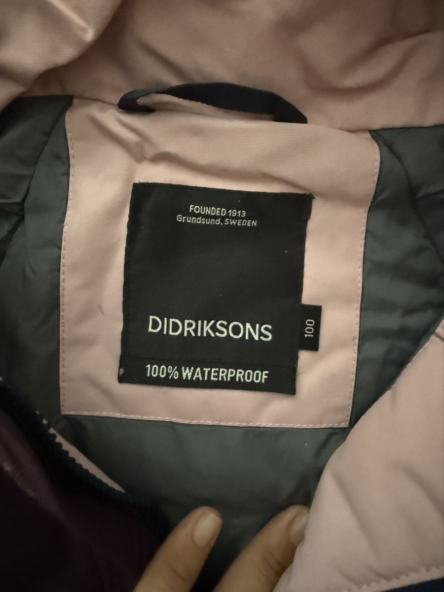 Didriksons Kleiderpakete & -sets: Didriksons Neptun Winterjacket und Hose gr. 100 – Gebraucht aus Zuerich von Letysar 2