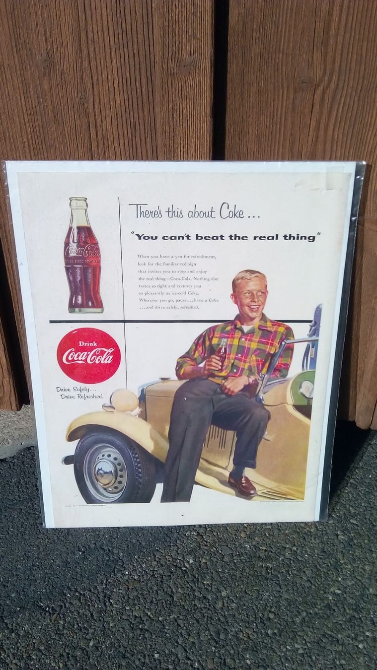 Foto & Immagini: MG TD CocaCola Reklame – Usato da Lindau venduto da lindau55