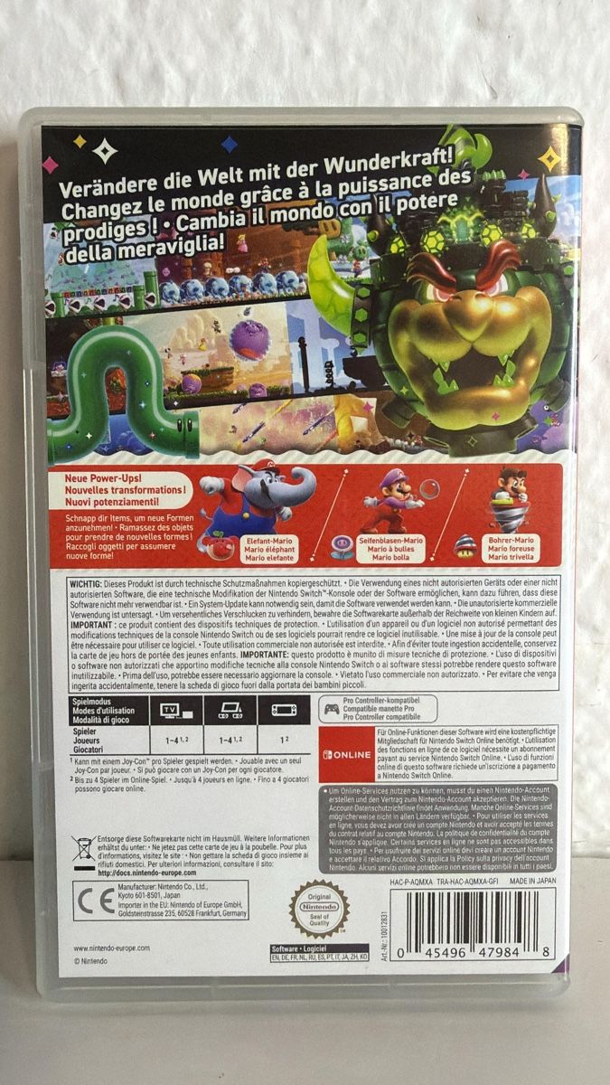 Nintendo Giochi: Super Mario Bros Wonder - Nintendo Switch Game – Usato da Ehrendingen venduto da bubulence 1