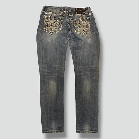 Miss Me y2k rhinestones classic denim jeans