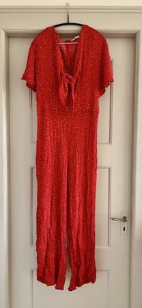 Jumpsuit rot Mango Grösse L 
