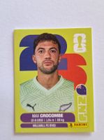Panini Max Crocombe NZL 2