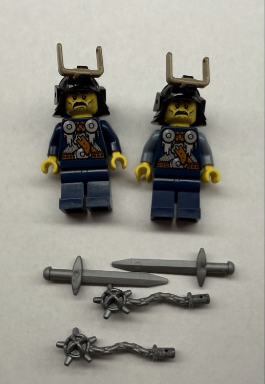 Lego Jouets: 2x Lego Vikings Figur Minifig mit Zubehör – D'occasion à Rheinfelden par zim_2hqc