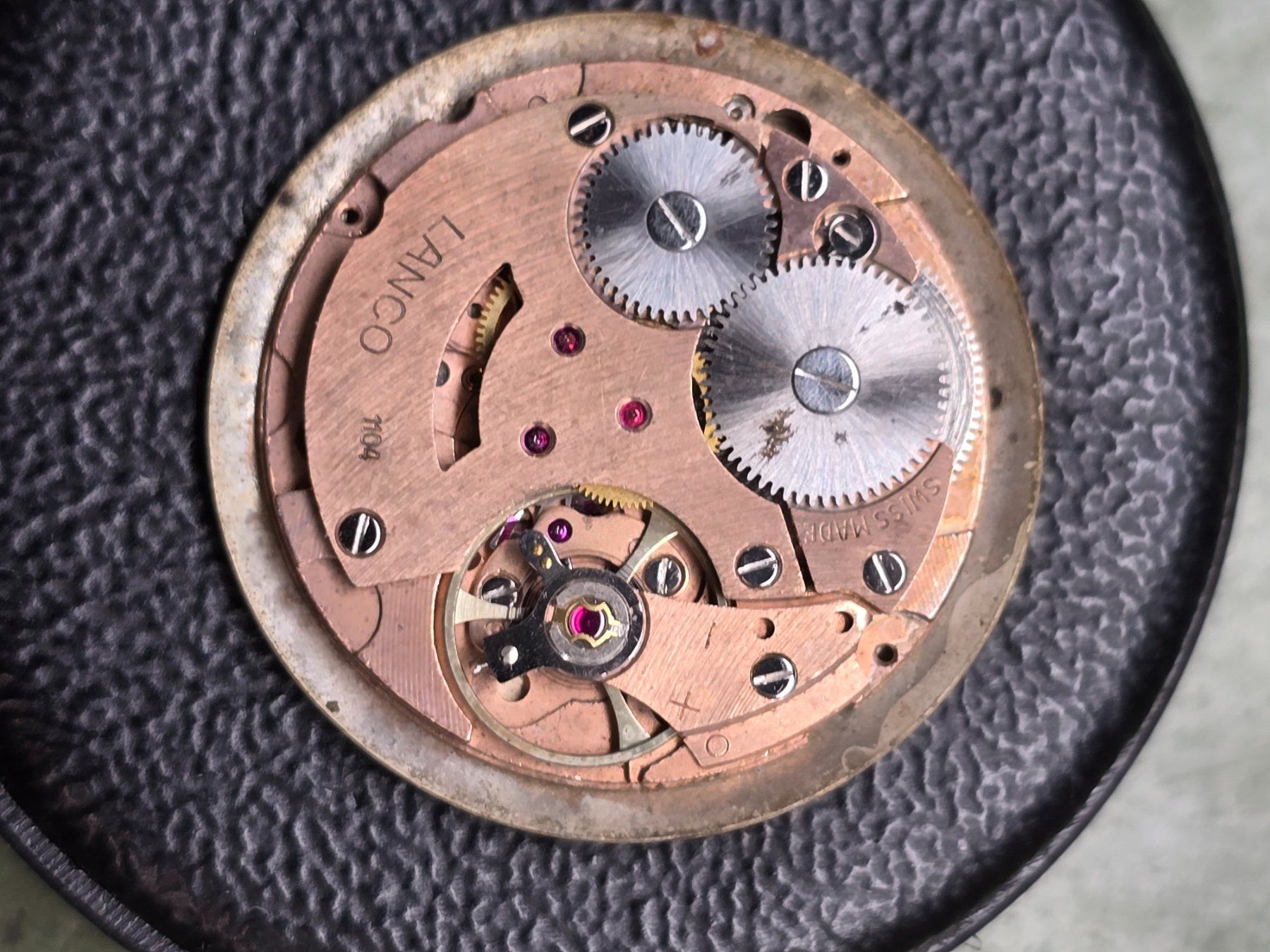 Lanco Orologi: Mouvement Lanco 1104 – Difettoso da Tramelan venduto da Nirdan 2