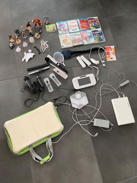 Nintendo Wii U inkl. Zubehör und Spiele | Kaufen auf Ricardo