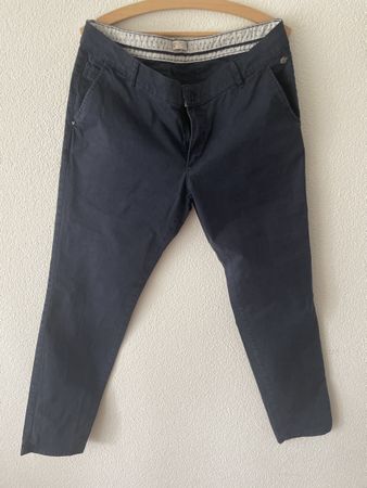 Hose Chino Esprit Damen Gr. 40, Dunkelblau, Sommerlich!