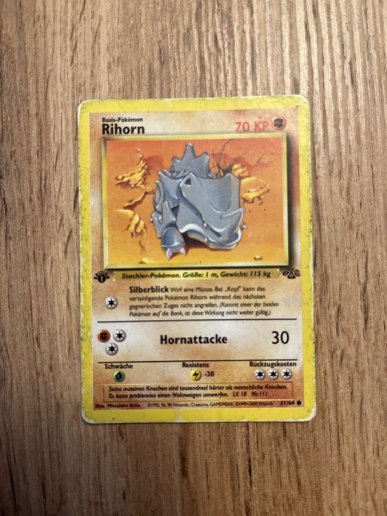 Pokémon Carte collezionabili: 9 Pokémonkarten der ersten Edition – Usato da Mollis venduto da Maxi2607 1