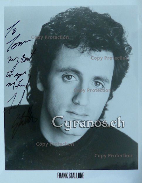 Autogramme: Frank Stallone (1950) Schauspieler - Autogramm – Gebraucht aus Dietikon von immortal-stars