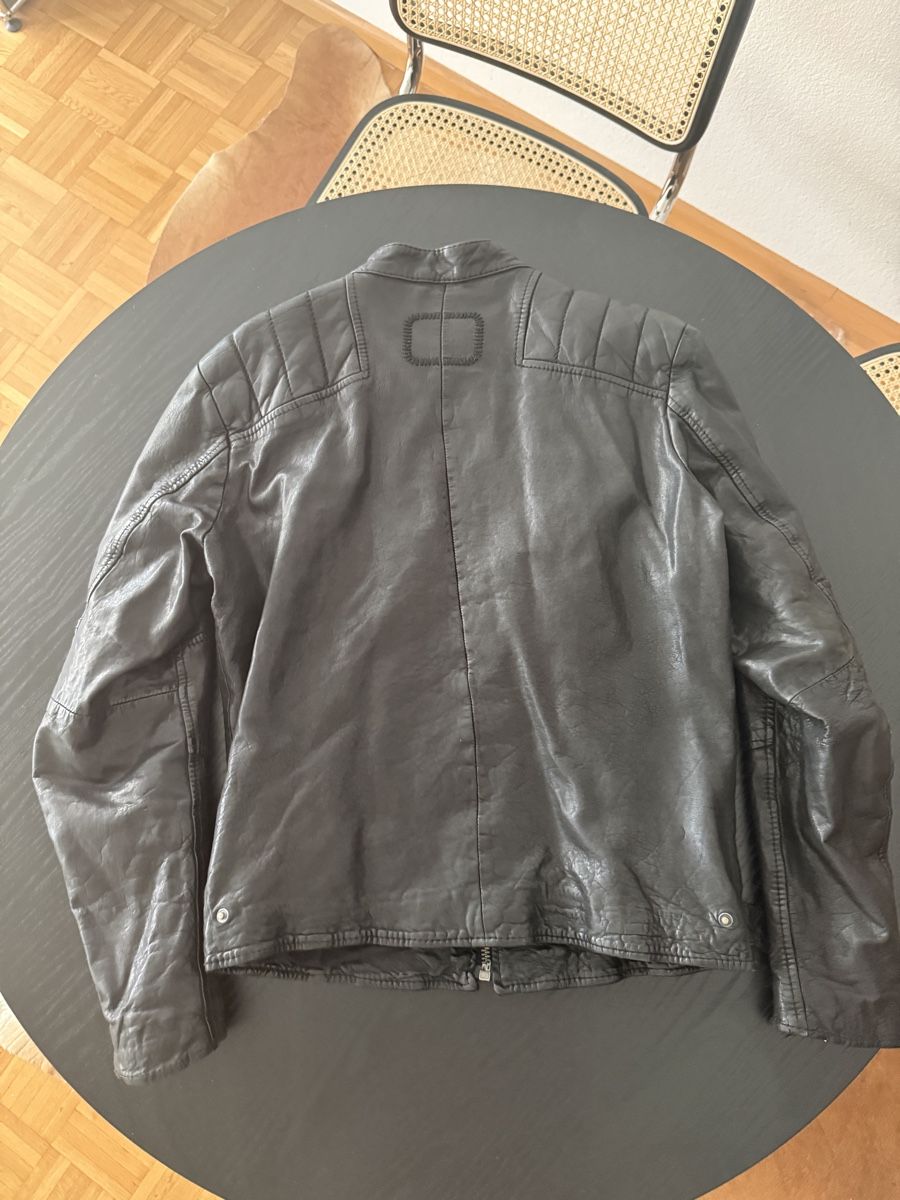 Giacche: Tigha Lederjacke Herren Grösse L – Usato da Basel venduto da DJ21 2
